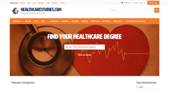 Desktop Screenshot of healthcarestudies.com
