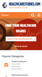 Mobile Screenshot of healthcarestudies.com